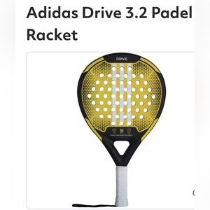 Adidas Drive 3.2 Padel Racket - Yellow and Black
